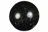 .9" Polished Black Tourmaline (Schorl) Sphere - Photo 2